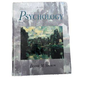 Psychology Second Edition by Lester M. Sdorow HC 1993 (Highlighted)